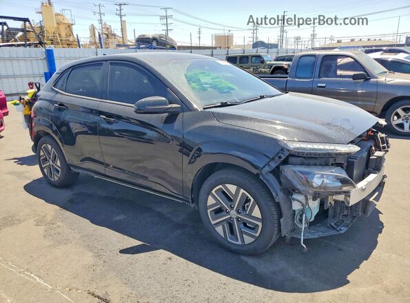 KM8K23AG0PU166288 2023 HYUNDAI KONA Черный Передняя правая четверть