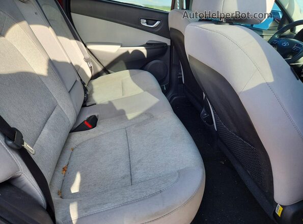 KM8K23AG0PU184497 2023 HYUNDAI KONA Burgundy Հետևի նստատեղերի տեսք