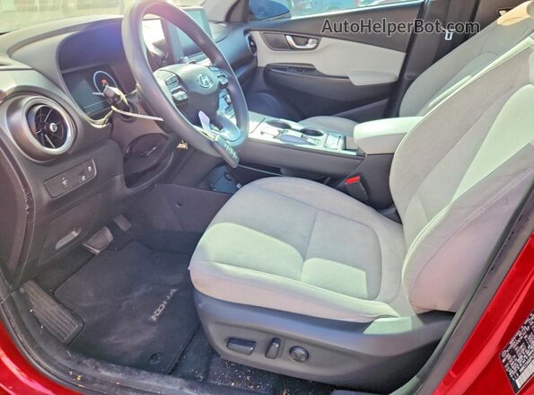 KM8K23AG0PU184497 2023 HYUNDAI KONA Burgundy Սալոնի դիմացի տեսք