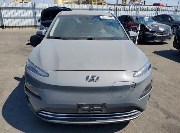 KM8K23AG2PU179334 2023 HYUNDAI KONA Gray Widok z przodu