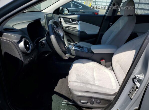 KM8K23AG2PU179334 2023 HYUNDAI KONA Gray Widok wnętrza z przodu