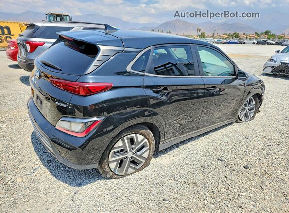 KM8K23AG3PU166429 2023 HYUNDAI KONA Black Հետևի աջ