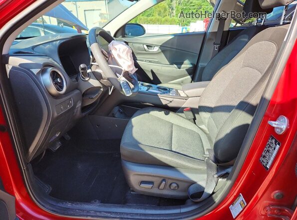 KM8K23AG5PU190859 2023 HYUNDAI KONA Red წინა სალონის ხედი