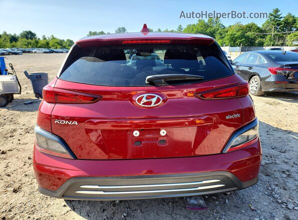 KM8K23AG5PU190859 2023 HYUNDAI KONA Red უკანა ხედი