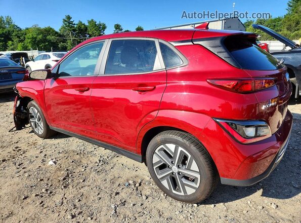 KM8K23AG5PU190859 2023 HYUNDAI KONA Red უკანა მარცხენა