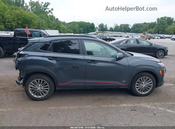 KM8K2CAA1JU169302 2018 HYUNDAI KONA Gray 360 interior view