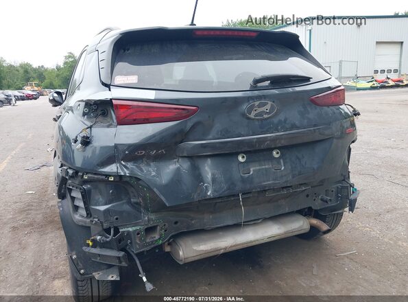 KM8K2CAA1JU169302 2018 HYUNDAI KONA Gray 
