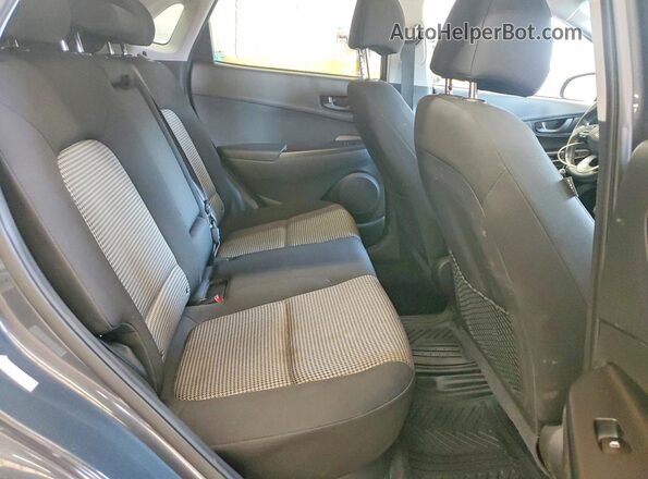 KM8K2CAA1KU210724 2019 HYUNDAI KONA Gray Հետևի նստատեղերի տեսք