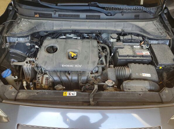 KM8K2CAA1KU210724 2019 HYUNDAI KONA Gray Սալոնի հետևի տեսք