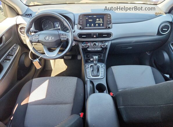 KM8K2CAA1MU657444 2021 HYUNDAI KONA Black Vista del salpicadero