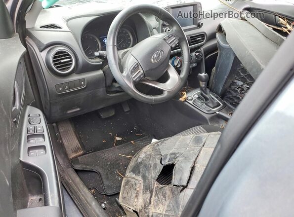KM8K2CAA2JU112817 2018 HYUNDAI KONA Blue Widok deski rozdzielczej