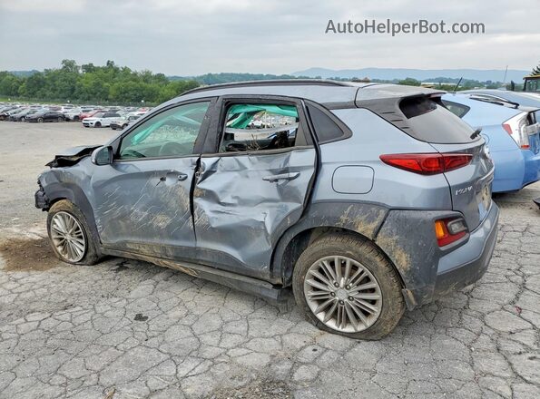 KM8K2CAA2JU112817 2018 HYUNDAI KONA Blue Tył lewy