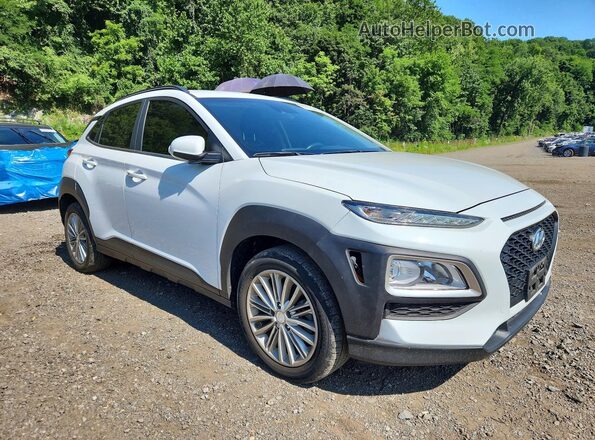 KM8K2CAA2KU368330 2019 HYUNDAI KONA White Delantero derecho