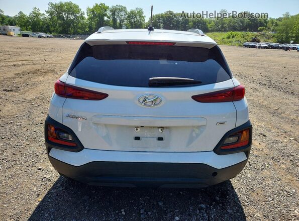 KM8K2CAA2KU368330 2019 HYUNDAI KONA White Vista trasera