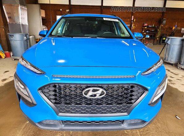 KM8K2CAA2MU599568 2021 HYUNDAI KONA Blue Vista frontal