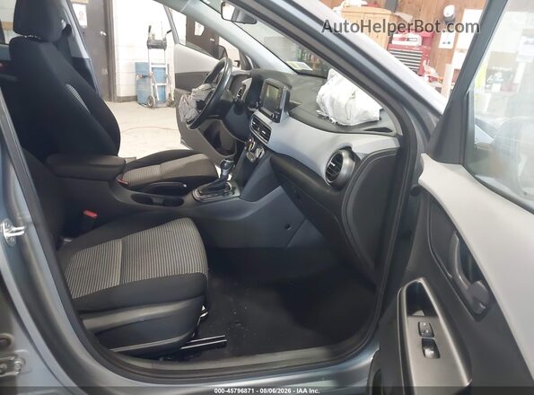 KM8K2CAA3KU234944 2019 HYUNDAI KONA Gray წინა სალონის ხედი