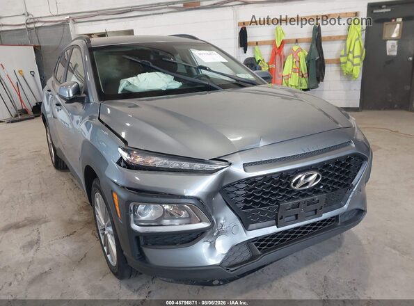 KM8K2CAA3KU234944 2019 HYUNDAI KONA Gray წინა ხედი