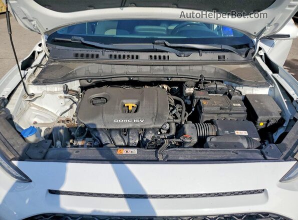 KM8K2CAA3KU377912 2019 HYUNDAI KONA White Widok komory silnika