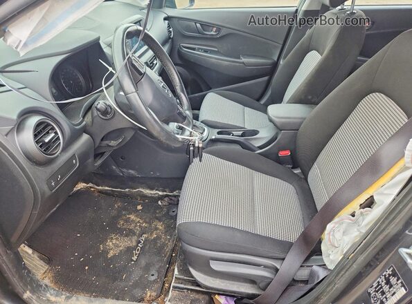 KM8K2CAA3MU730202 2021 HYUNDAI KONA Gray Vista interior delantera