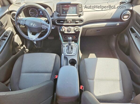 KM8K2CAA4LU570944 2020 HYUNDAI KONA Charcoal Widok deski rozdzielczej