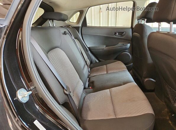 KM8K2CAA4MU663352 2021 HYUNDAI KONA Black Rear interior view