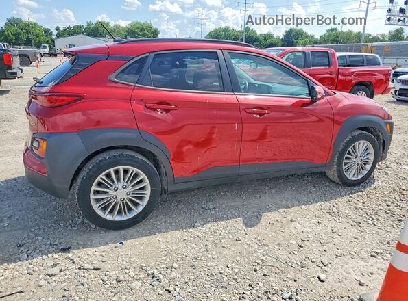 KM8K2CAA5MU738253 2021 HYUNDAI KONA Красный Задняя правая четверть