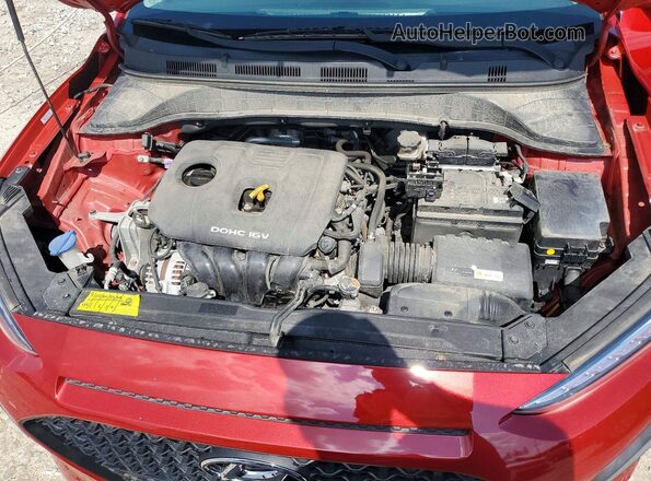 KM8K2CAA5MU738253 2021 HYUNDAI KONA Красный Вид подкапотного пространства