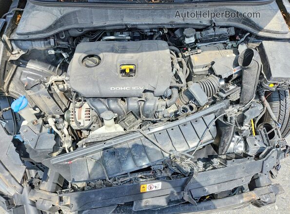 KM8K2CAA6LU440647 2020 HYUNDAI KONA Black Widok komory silnika
