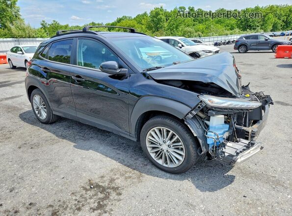 KM8K2CAA6LU440647 2020 HYUNDAI KONA Black Przód prawy
