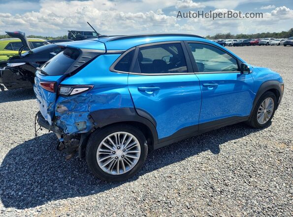 KM8K2CAA6MU617859 2021 HYUNDAI KONA Blue Հետևի աջ