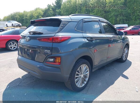 KM8K2CAA7JU184399 2018 HYUNDAI KONA Серый Задняя правая четверть