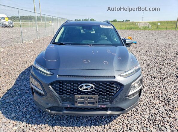 KM8K2CAA7LU472930 2020 HYUNDAI KONA Gray Դիմացի տեսք
