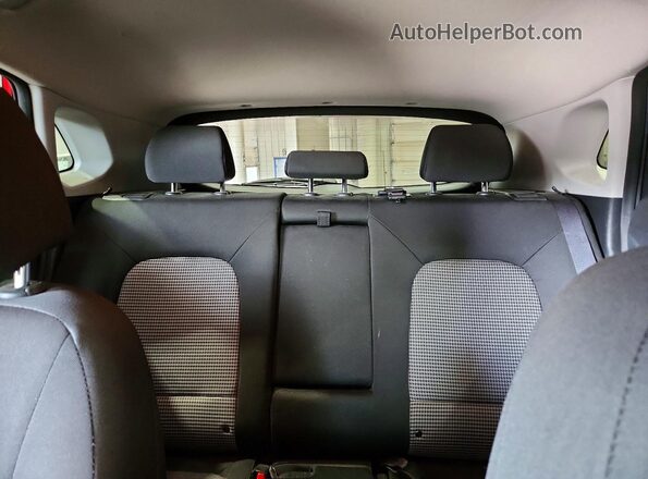 KM8K2CAA7LU478517 2020 HYUNDAI KONA Red Հետևի նստատեղերի տեսք