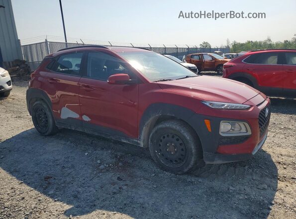 KM8K2CAA7MU652166 2021 HYUNDAI KONA Red Przód prawy