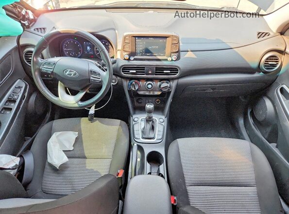 KM8K2CAA8LU471821 2020 HYUNDAI KONA Black Vista del salpicadero