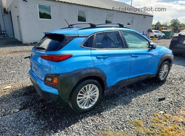 KM8K2CAA8LU482236 2020 HYUNDAI KONA Blue Tył prawy
