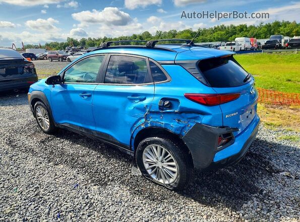 KM8K2CAA8LU482236 2020 HYUNDAI KONA Blue Tył lewy