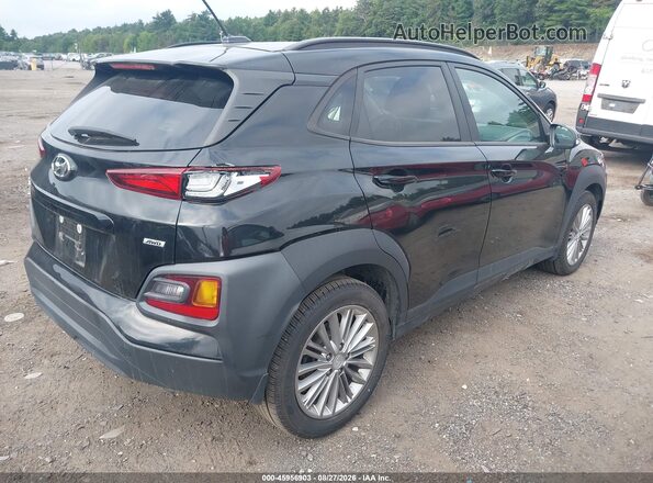 KM8K2CAA8LU580733 2020 HYUNDAI KONA Черный Задняя правая четверть