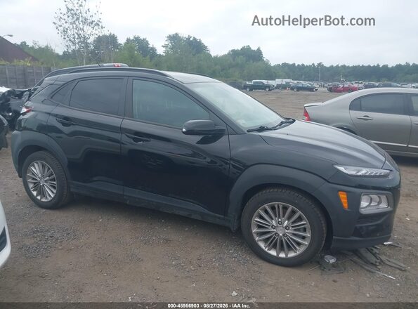 KM8K2CAA8LU580733 2020 HYUNDAI KONA Черный Вид задней части салона