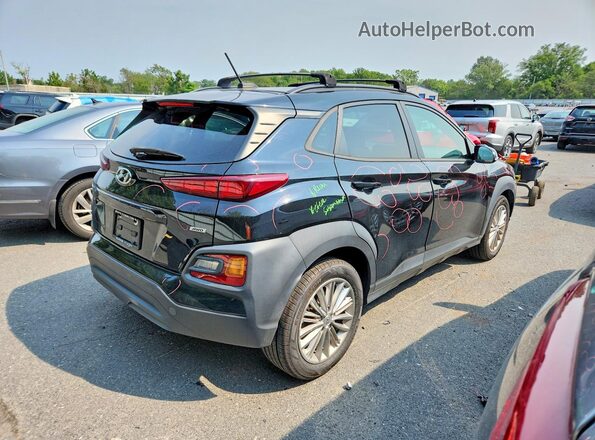 KM8K2CAA9MU747215 2021 HYUNDAI KONA Black Tył prawy