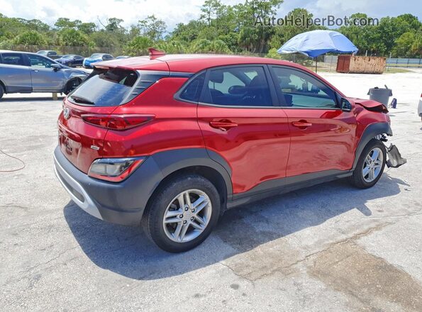 KM8K2CAB0NU807683 2022 HYUNDAI KONA Red Trasero derecho