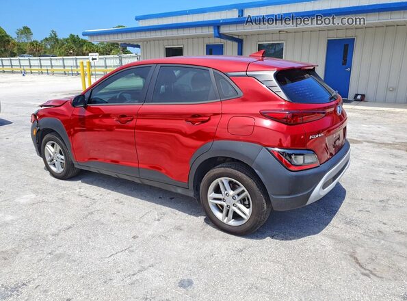 KM8K2CAB0NU807683 2022 HYUNDAI KONA Red Trasero izquierdo