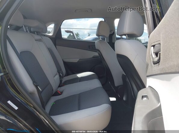 KM8K2CAB0NU839551 2022 HYUNDAI KONA Black Vista de la etiqueta del VIN
