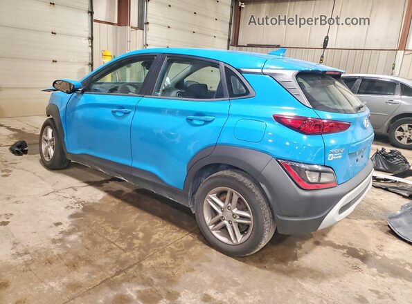 KM8K2CAB1NU837260 2022 HYUNDAI KONA Blue Tył lewy