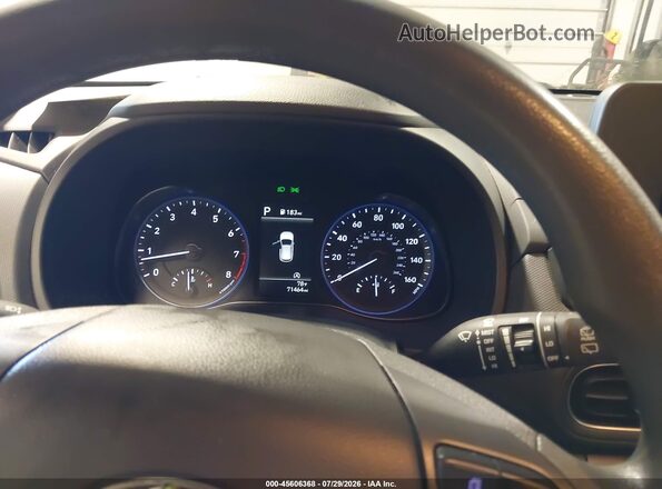 KM8K2CAB1PU012189 2023 HYUNDAI KONA Black Հետևի նստատեղերի տեսք