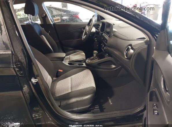 KM8K2CAB1PU012189 2023 HYUNDAI KONA Black Սալոնի դիմացի տեսք