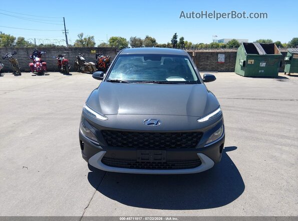 KM8K2CAB5PU040674 2023 HYUNDAI KONA Gray Widok wnętrza z tyłu
