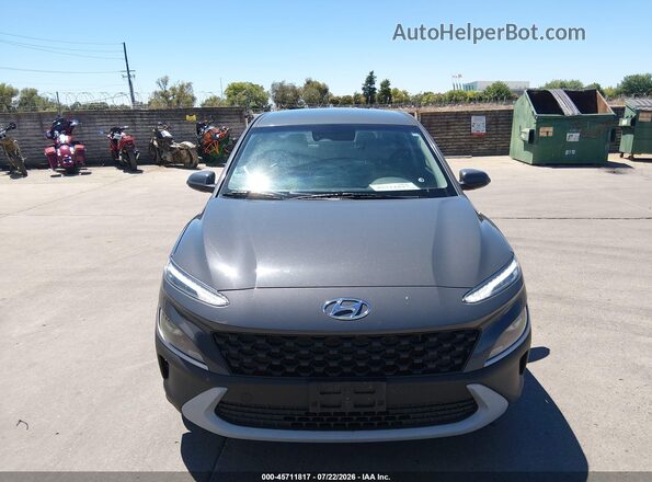 KM8K2CAB5PU040674 2023 HYUNDAI KONA Gray Widok z przodu