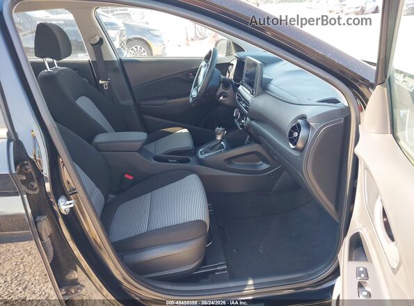 KM8K2CAB7PU013279 2023 HYUNDAI KONA Black წინა სალონის ხედი
