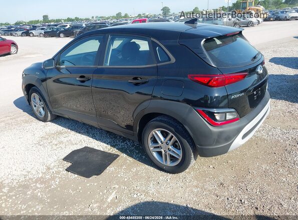 KM8K2CAB7PU013279 2023 HYUNDAI KONA Black უკანა მარცხენა
